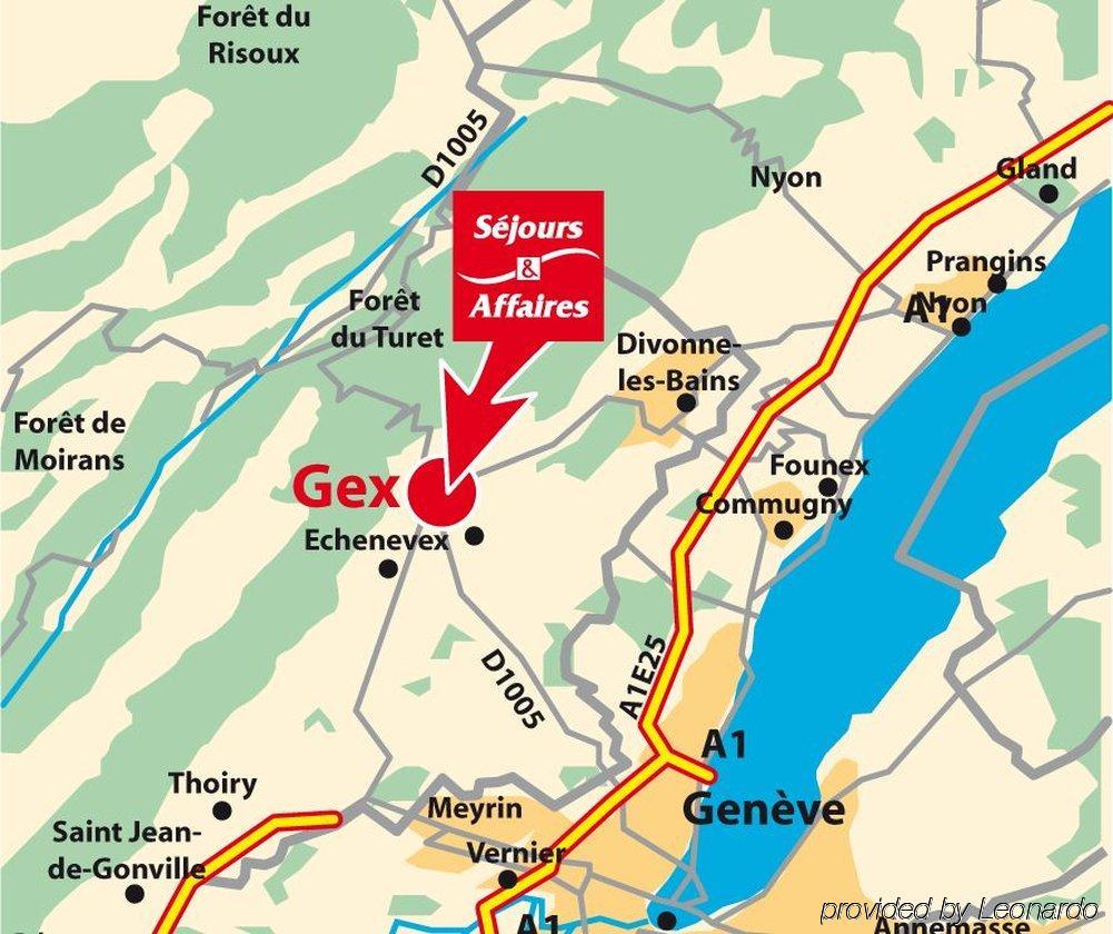 Sejours & Affaires Geneve Gex Les Rives Du Leman Lejlighedshotel Eksteriør billede